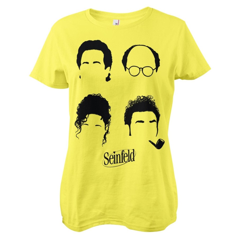 Kvinna Shirtstore | Seinfeld Characters Girly Tee