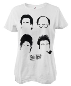 Kvinna Shirtstore | Seinfeld Characters Girly Tee
