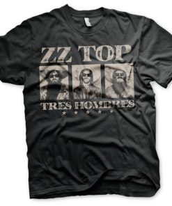 Mann Shirtstore | Zz-Top - Tres Hombres T-Shirt Black