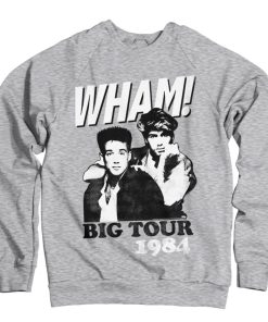 Mann Shirtstore | Wham - Big Tour 1984 Sweatshirt Heather-Grey