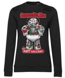 Kvinna Shirtstore | Art Gallery Girly Sweatshirt Black
