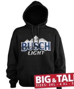 Mann Shirtstore | Busch Light Beer Big & Tall Hoodie Black
