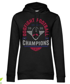Kvinna Shirtstore | Top Gun Maverick Dogfight Girls Hoodie Black