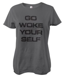 Kvinna Shirtstore | Go Woke Yourself Girly Tee