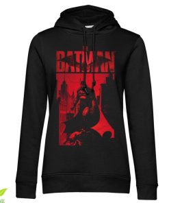 Kvinna Shirtstore | The Batman Sketch City Girls Hoodie Black