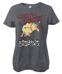 Kvinna Shirtstore | Cow And Chicken Balloon Girly Tee