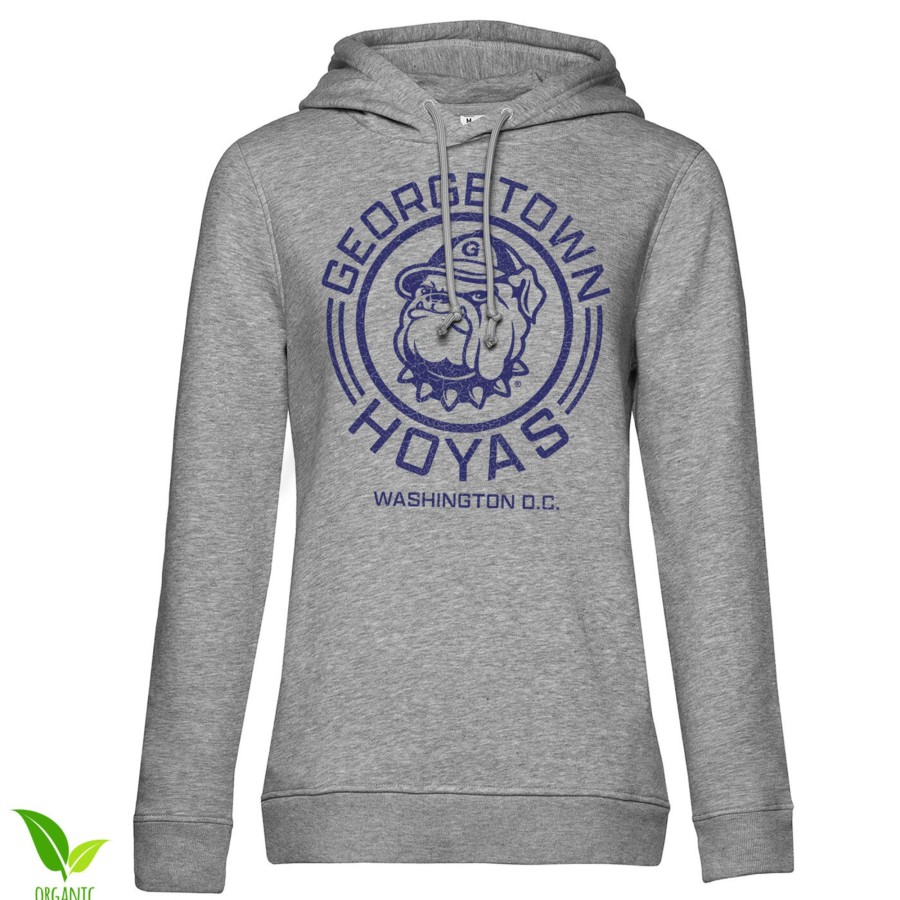 Kvinna Shirtstore | Georgetown Hoyas - Washington Girls Hoodie Heathergrey