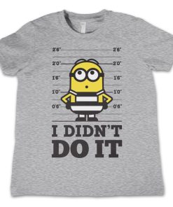 Barn Shirtstore | Minions - I Didn'T Do It Kids T-Shirt