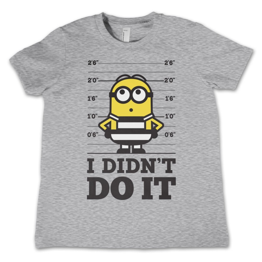 Barn Shirtstore | Minions - I Didn'T Do It Kids T-Shirt