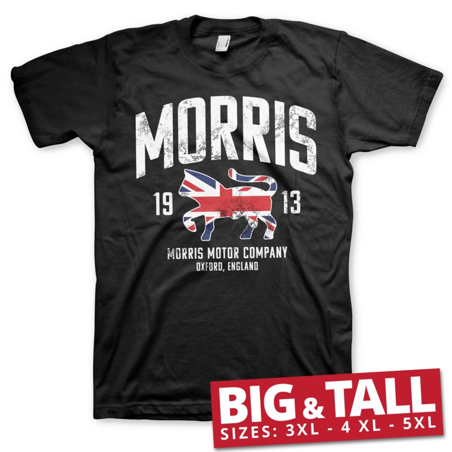 Mann Shirtstore | Morris Motor Company Big & Tall T-Shirt Black