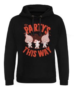 Mann Shirtstore | The Party'S This Way Epic Hoodie Black