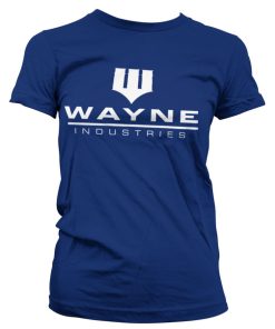 Kvinna Shirtstore | Batman - Wayne Industries Logo Girly Tee
