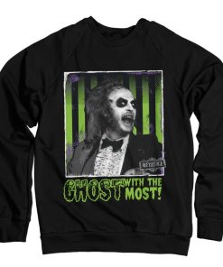 Mann Shirtstore | Beetlejuice - Ghost With The Most Sweatshirt Black