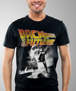 Mann Shirtstore | Back To The Future Poster T-Shirt Black