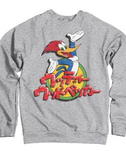 Mann Shirtstore | Woody Woodpecker Washed Japanese Logo Sweatshirt