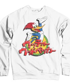 Mann Shirtstore | Woody Woodpecker Washed Japanese Logo Sweatshirt
