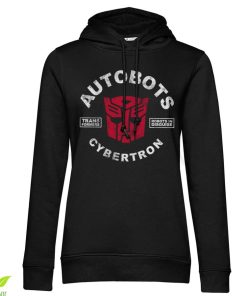 Kvinna Shirtstore | Autobots Cybertron Girls Hoodie Black