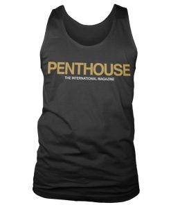 Mann Shirtstore | Penthouse Magazine Logo Tank Top Black