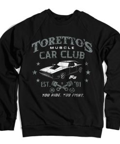 Mann Shirtstore | Toretto'S Muscle Car Club Sweatshirt Black