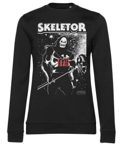 Kvinna Shirtstore | Skeletor - Evil Girly Sweatshirt Black