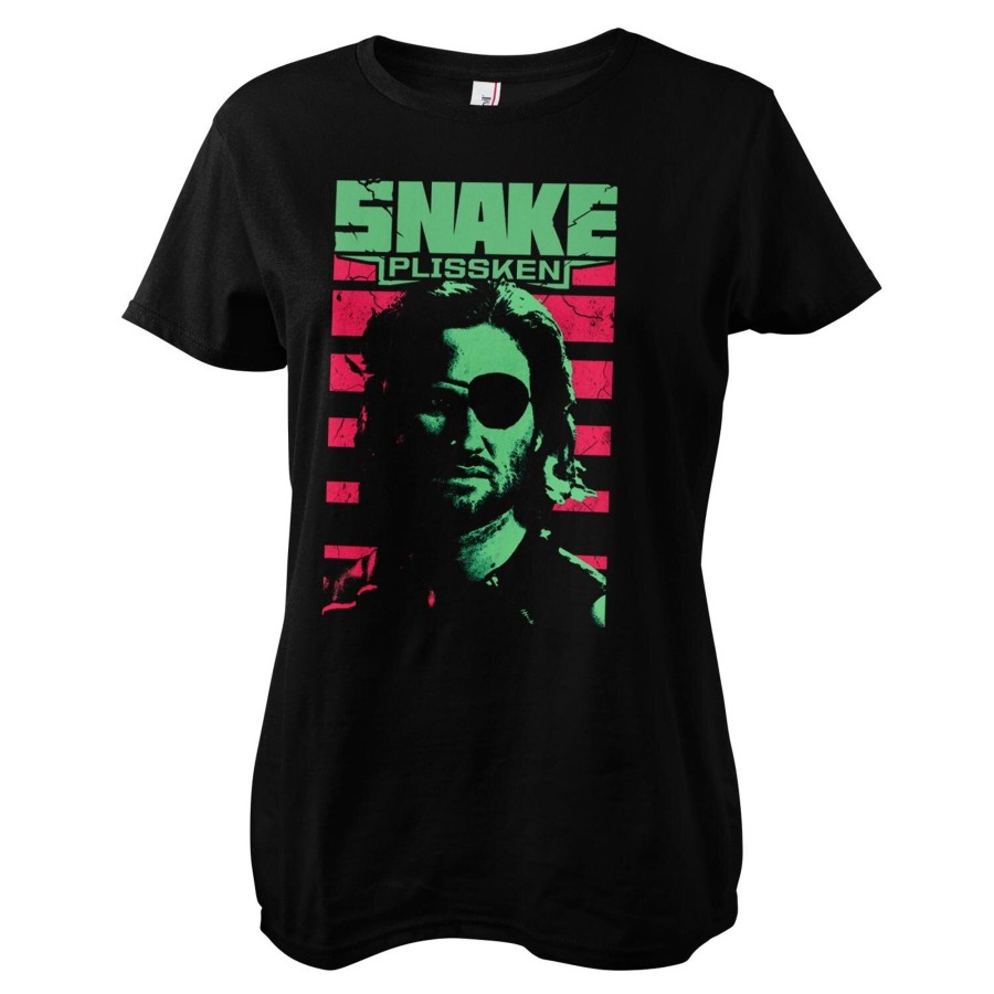 Kvinna Shirtstore | Snake Plissken Girly Tee Black