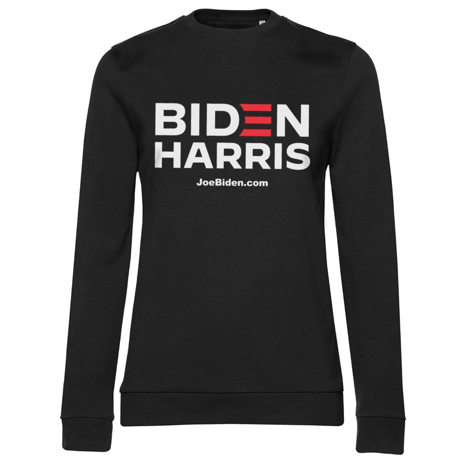 Kvinna Shirtstore | Biden Harris Girly Sweatshirt Black