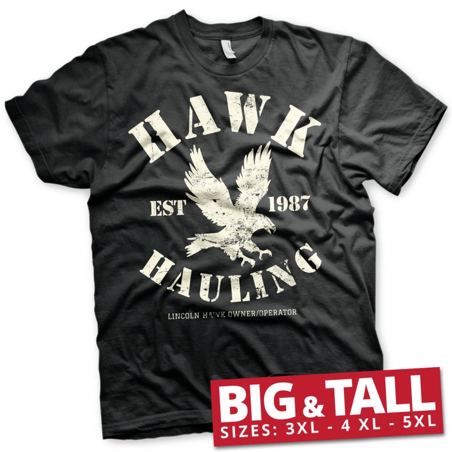 Mann Shirtstore | Hawk Hauling Big & Tall T-Shirt Black