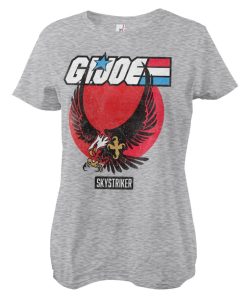 Kvinna Shirtstore | G.I. Joe - Skystriker Distressed Girly Tee