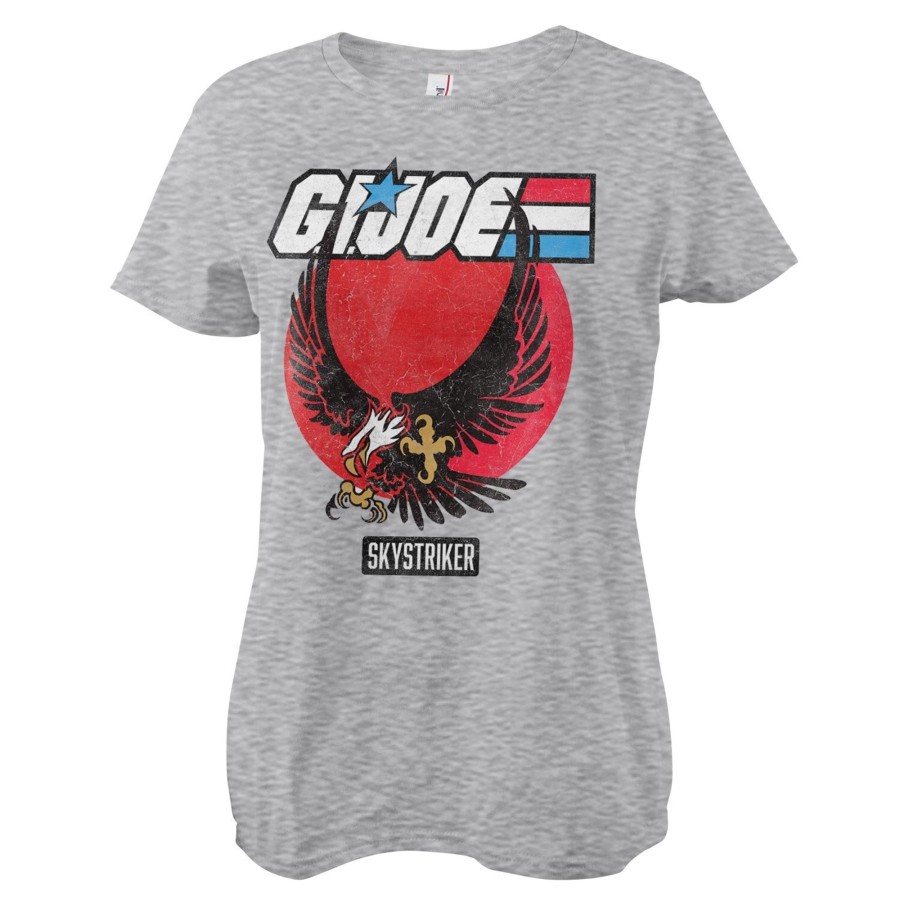 Kvinna Shirtstore | G.I. Joe - Skystriker Distressed Girly Tee