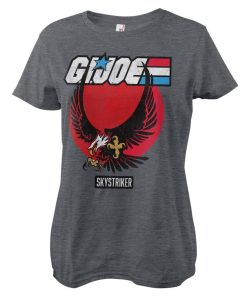 Kvinna Shirtstore | G.I. Joe - Skystriker Distressed Girly Tee