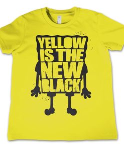 Barn Shirtstore | Is The New Black Kids T-Shirt Yellow