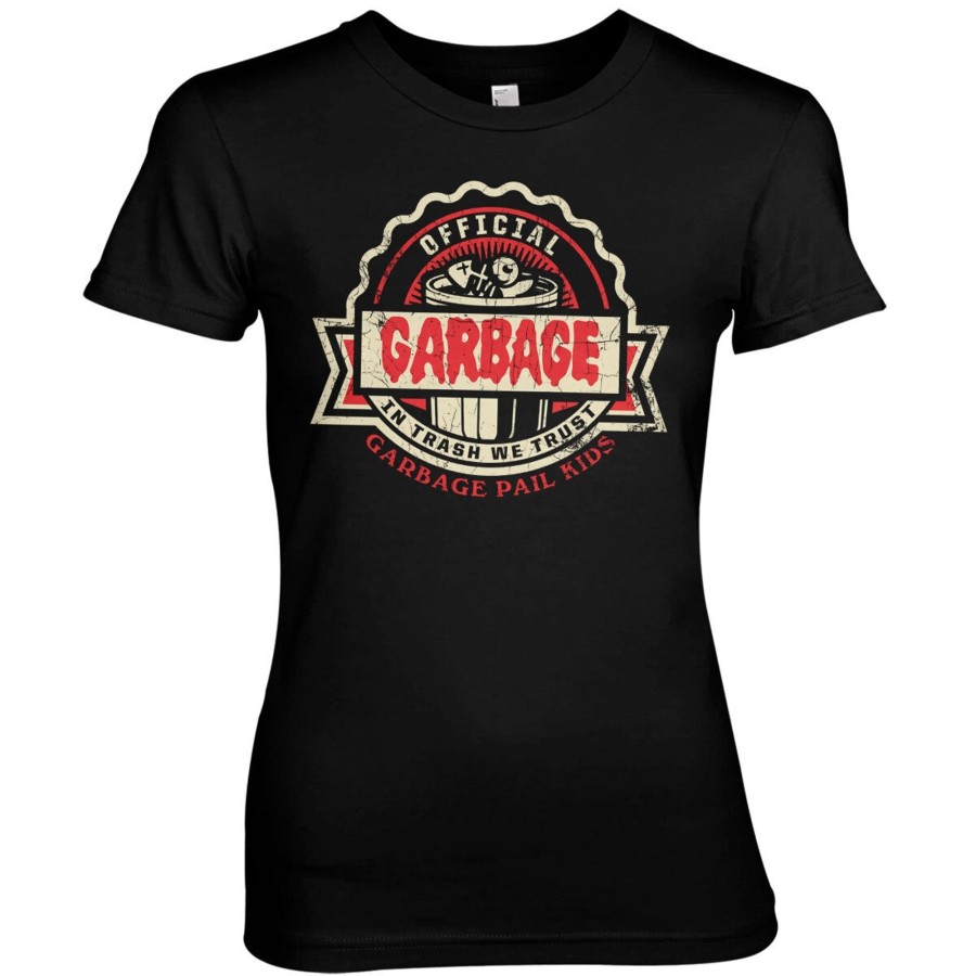 Kvinna Shirtstore | Official Garbage Girly Tee Black