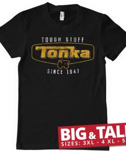 Mann Shirtstore | Tonka Tough Stuff Washed Big & Tall T-Shirt Black