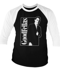 Mann Shirtstore | Henry Hill Suit Baseball 3/4 Sleeve Tee Whiteblack