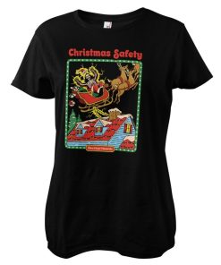Kvinna Shirtstore | Christmas Safety Girly Tee