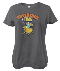 Kvinna Shirtstore | Adventure Time Washed Girly Tee
