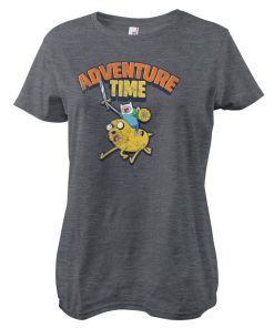Kvinna Shirtstore | Adventure Time Washed Girly Tee