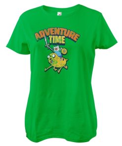 Kvinna Shirtstore | Adventure Time Washed Girly Tee