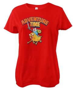 Kvinna Shirtstore | Adventure Time Washed Girly Tee