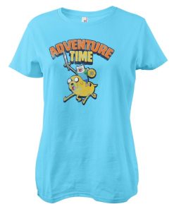 Kvinna Shirtstore | Adventure Time Washed Girly Tee