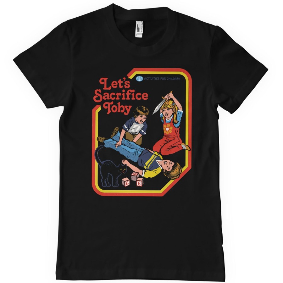 Mann Shirtstore | Let'S Sacrifice Toby T-Shirt Black