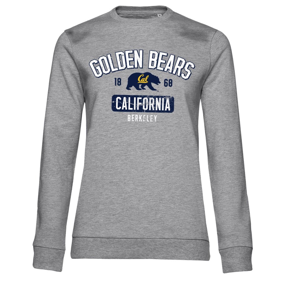 Kvinna Shirtstore | California Golden Bears Washed Girly Sweatshirt Heathergrey
