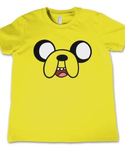 Barn Shirtstore | Jake The Dog Girls Kids T-Shirt Yellow