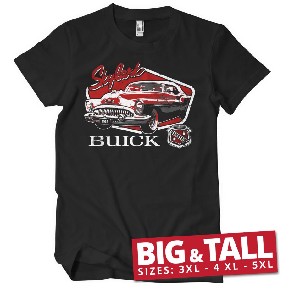 Mann Shirtstore | Buick Skylark Big & Tall T-Shirt Black