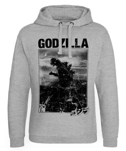 Mann Shirtstore | Godzilla Vintage Epic Hoodie Heathergrey