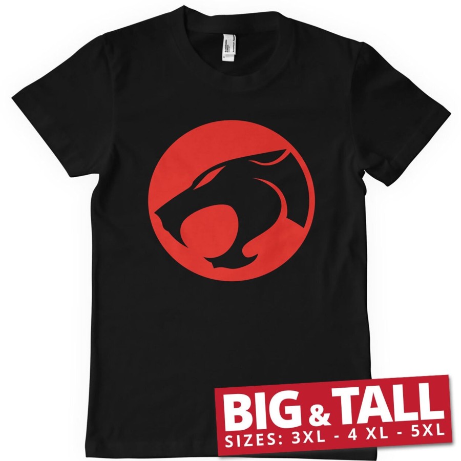 Mann Shirtstore | Thundercats Logo Big & Tall T-Shirt Black