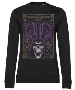 Kvinna Shirtstore | Dungeons Master'S Guide Girly Sweatshirt Black