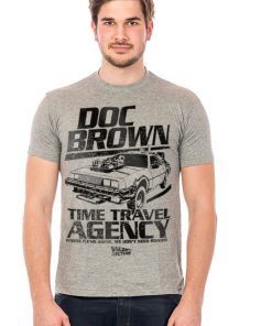 Mann Shirtstore | Doc Brown Time Travel Agency T-Shirt