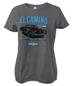 Kvinna Shirtstore | Chevy El Camino Ss365 Girly Tee