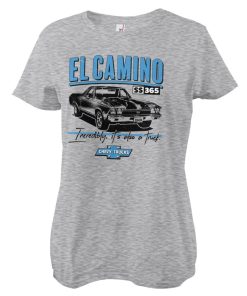 Kvinna Shirtstore | Chevy El Camino Ss365 Girly Tee